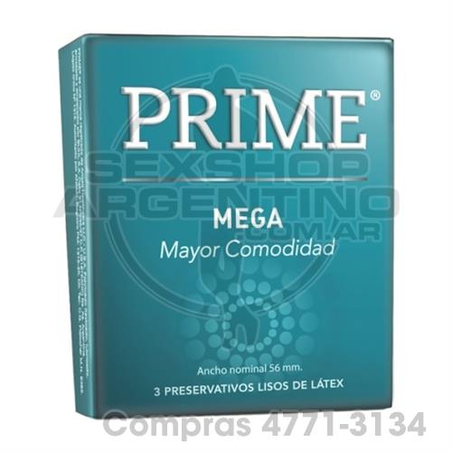 - Preservativo Prime Mega - FP MEGA - Preservativo Prime Mega
